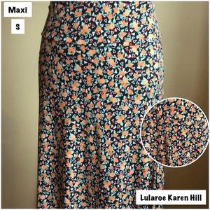 Lularoe maxi skirt small NWT